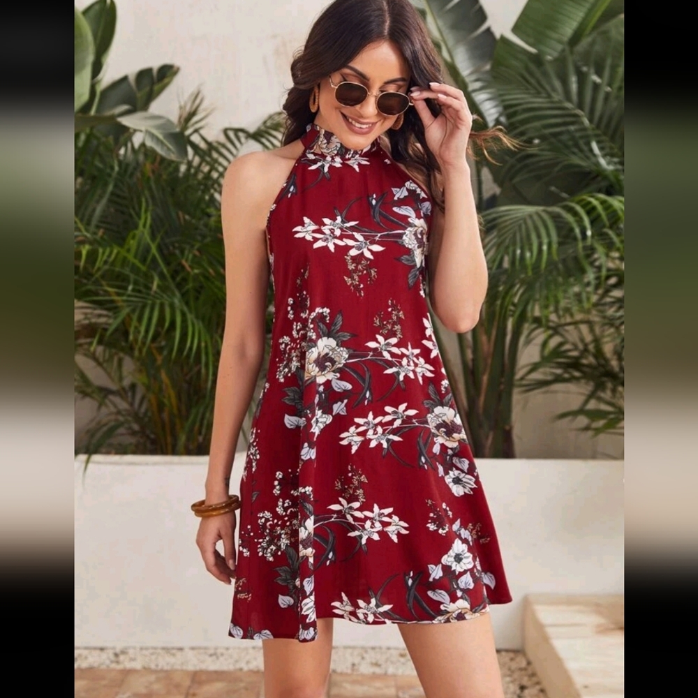 Summer Halter Dress